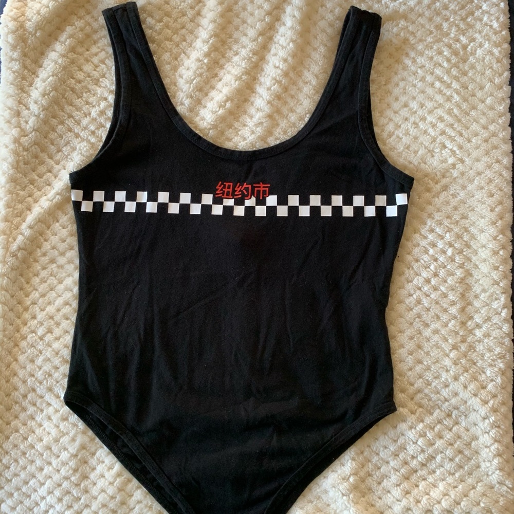 edgy bodysuit!
